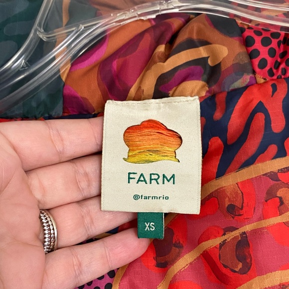 FARM Rio reversible jacket Cool Leopard green - Picture 10 of 16